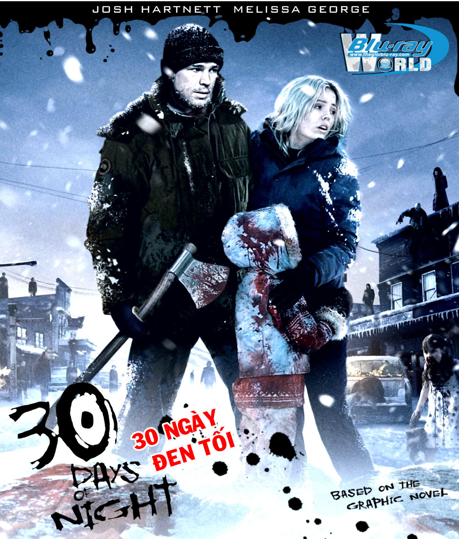 B1759. 30 Days Of Night - 30 NGÀY ĐEN TỐI 2D 25G (DTS-HD MA 5.1)